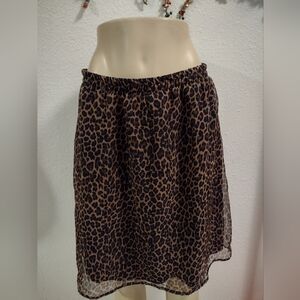 Y2K Samantha Lee Leopard Skirt Vintage